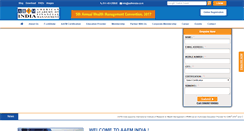 Desktop Screenshot of aafmindia.co.in